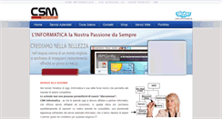 Desktop Screenshot of csm-informatica.com